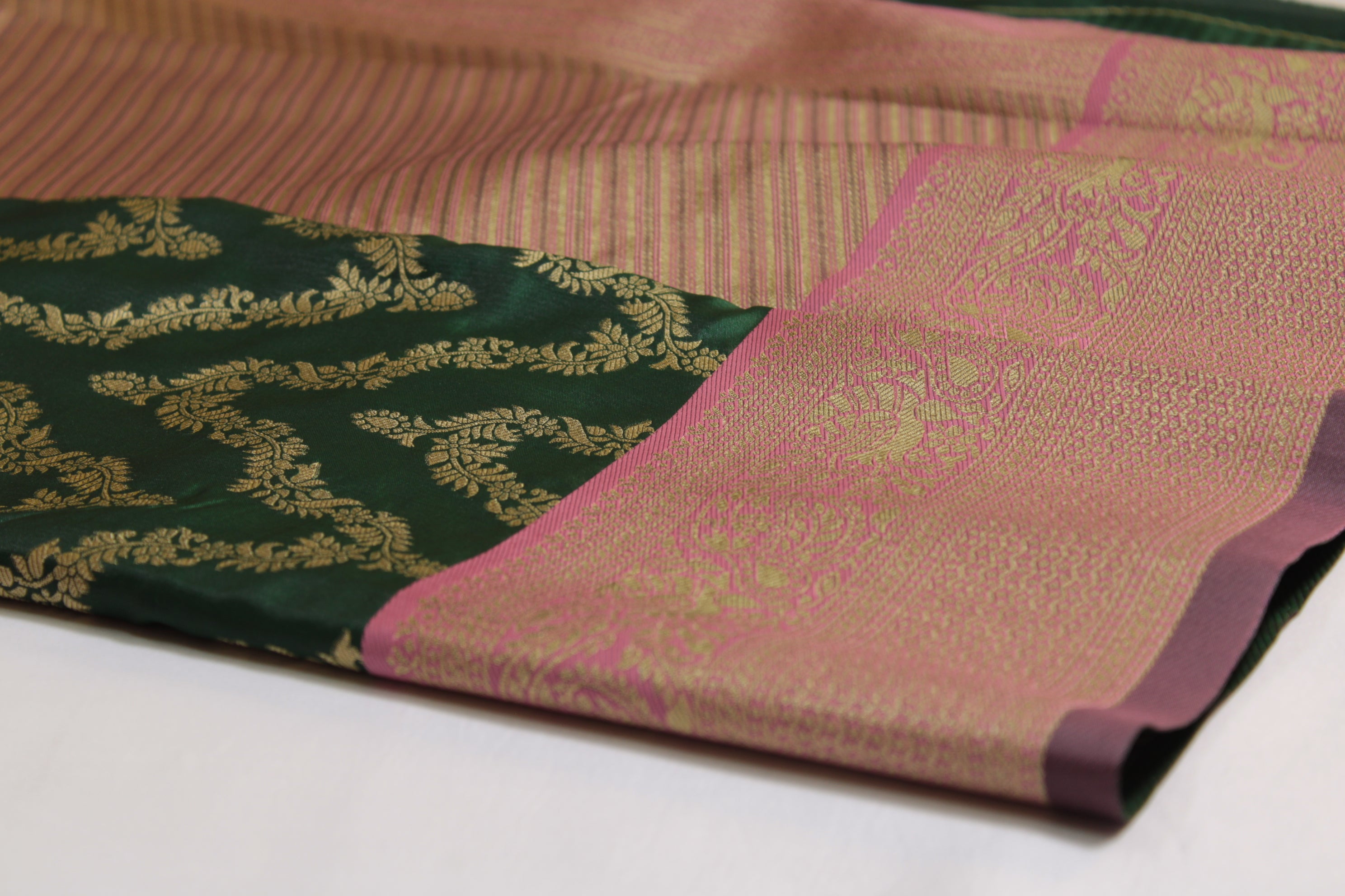 Semi silk necklace saree