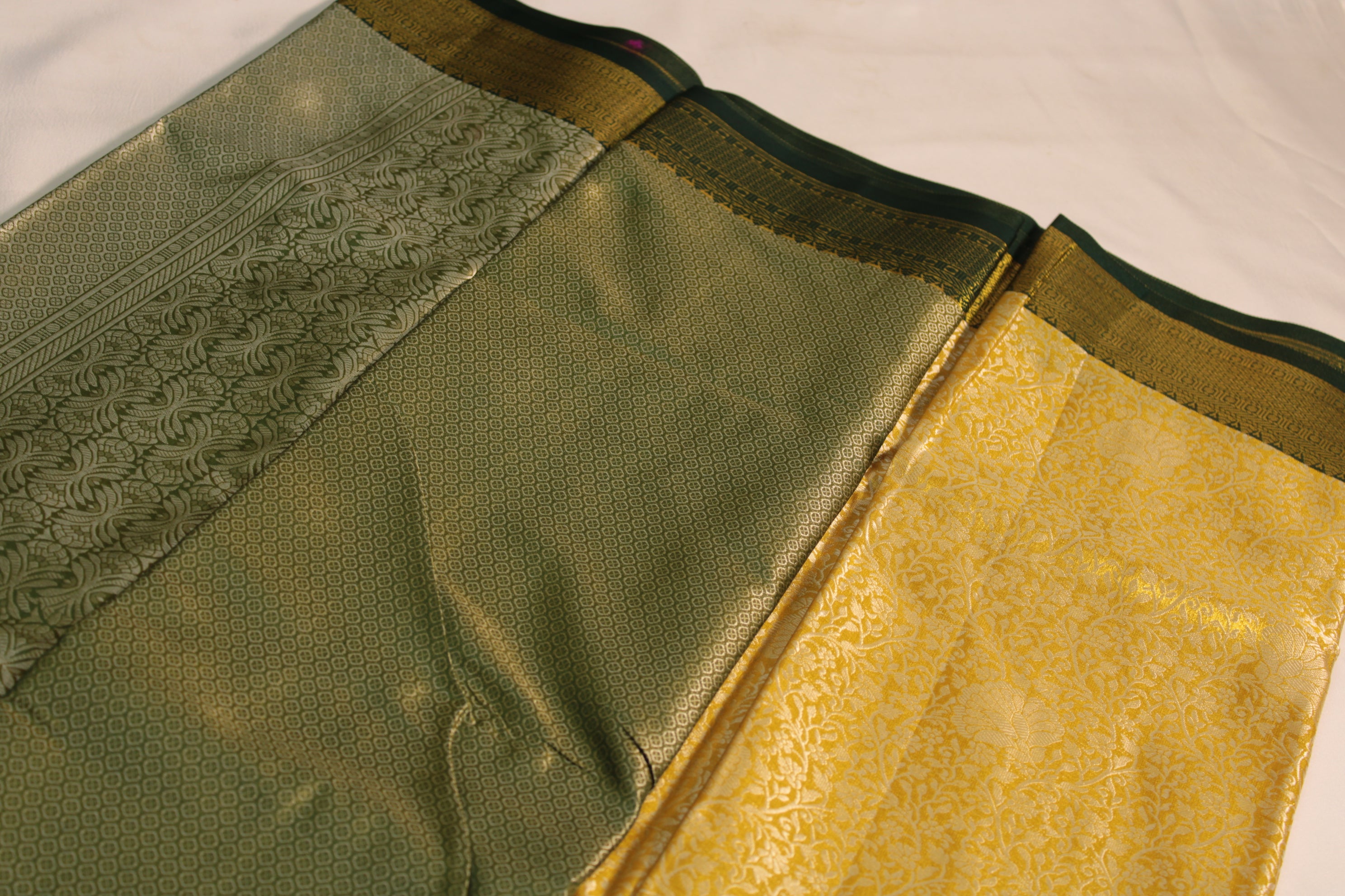 Kanjivaram tissue saree