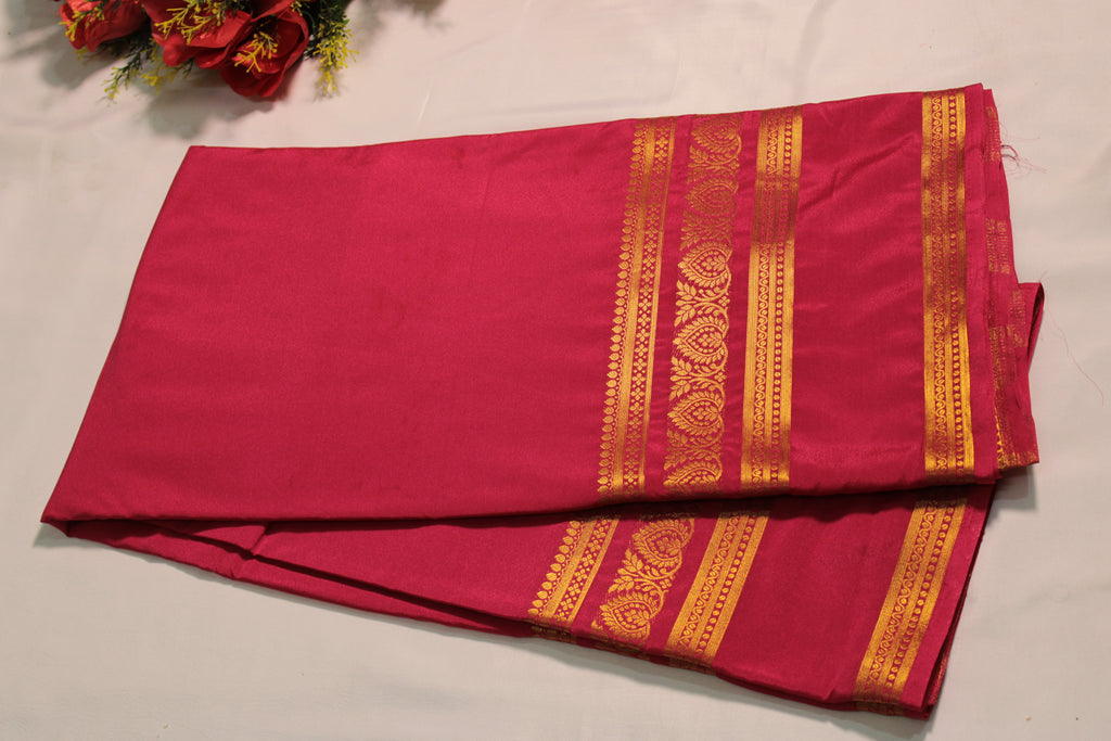 Mysore crape silk saree